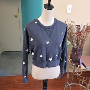 Abercrombie & Fitch Black Cozy Lined Crew